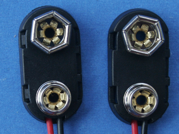 I字型硬电池扣黑色